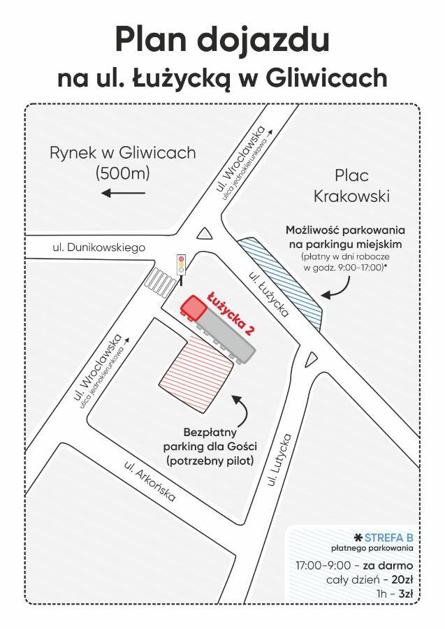 Kairos Apartments - Amber - Darmowy Parking, Scisle Centrum Gliwice Dış mekan fotoğraf